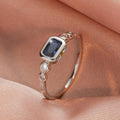 Windsor White Gold Sapphire Ring