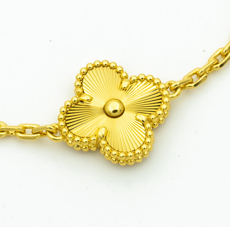 CLOVER 5 MOTIF LASER BRACELET COLLECTION