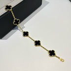 CLOVER 5 MOTIF ONYXS BRACELET COLLECTION
