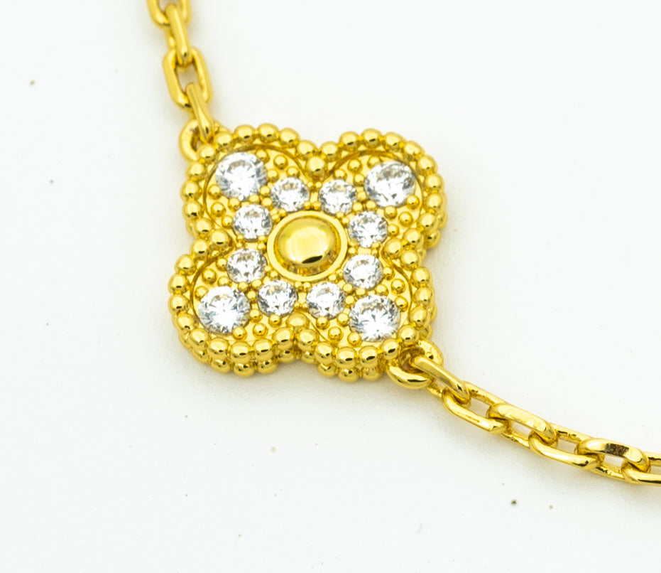 CLOVER 5 MOTIF LASER BRACELET COLLECTION