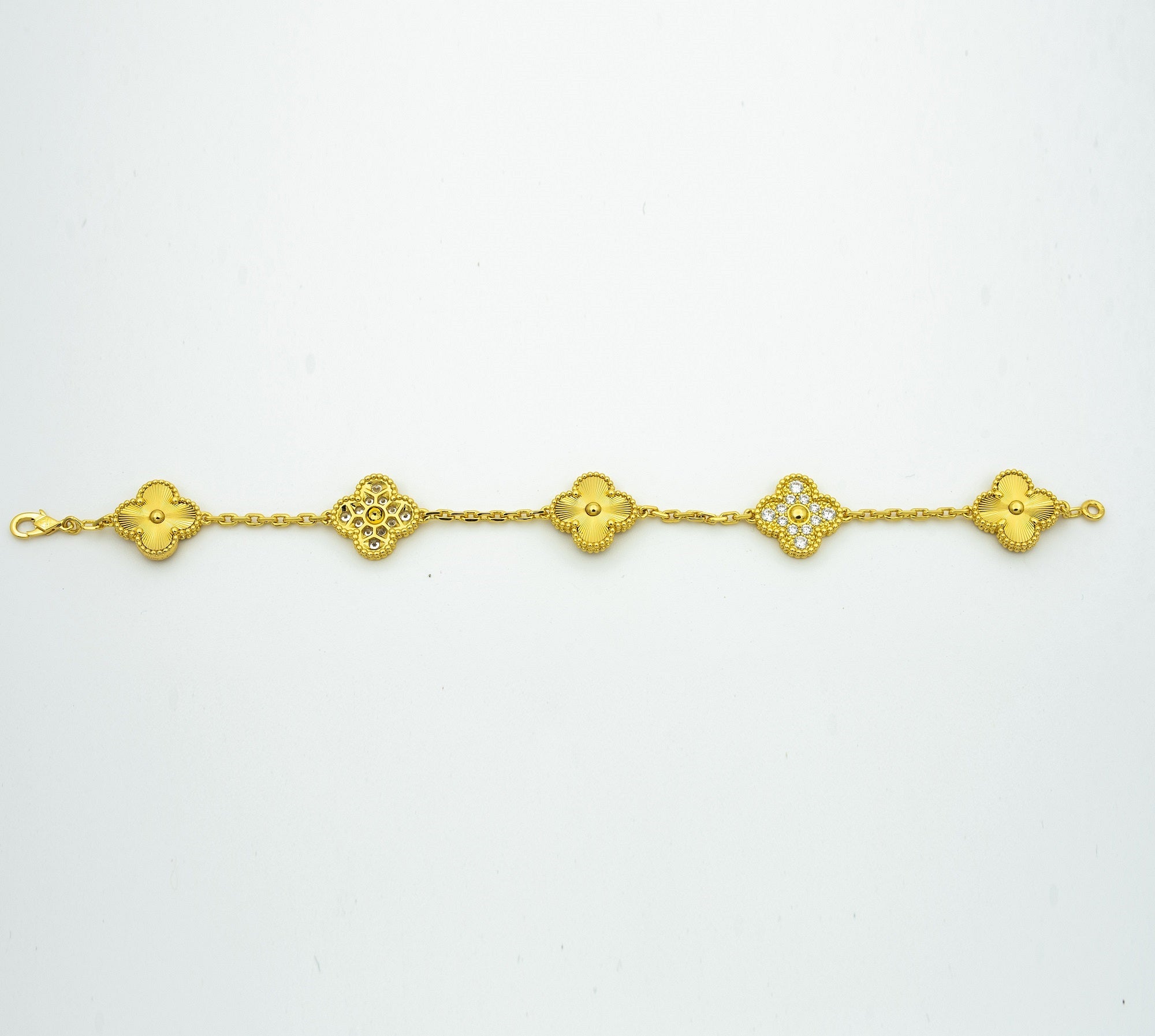 CLOVER 5 MOTIF LASER BRACELET COLLECTION
