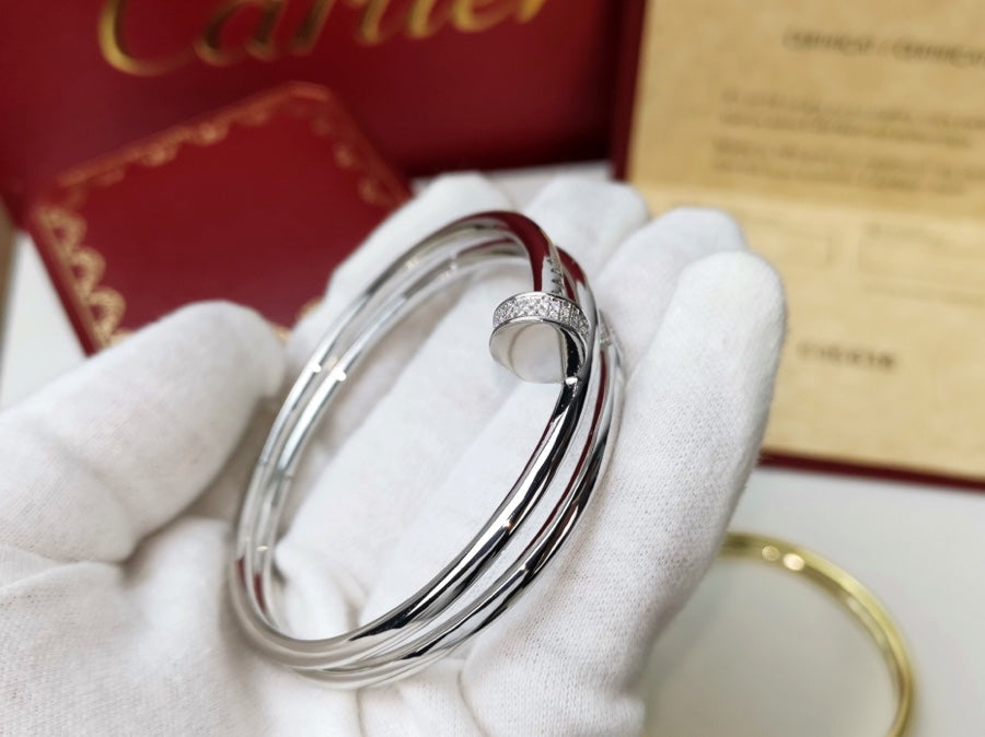 JUSTE BRACELET 3.5MM DOUBLE ROW DIAMOND VIP
