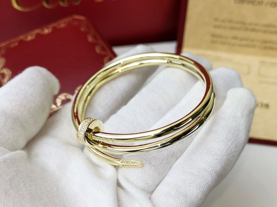 JUSTE BRACELET 3.5MM DOUBLE ROW DIAMOND VIP
