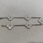 CLOVER 5 MOTIF FULL DIAMOND BRACELET COLLECTION