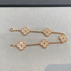 CLOVER 5 MOTIF FULL DIAMOND BRACELET COLLECTION