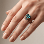 ROSE GOLD ENCHANTED FOREST RING