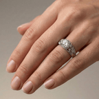 SILVER VINTAGE ELEGANCE RING