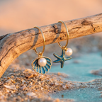 SHELL & STAR EARRINGS