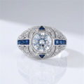 SILVER VAULT RING
