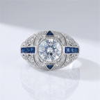 SILVER VAULT RING