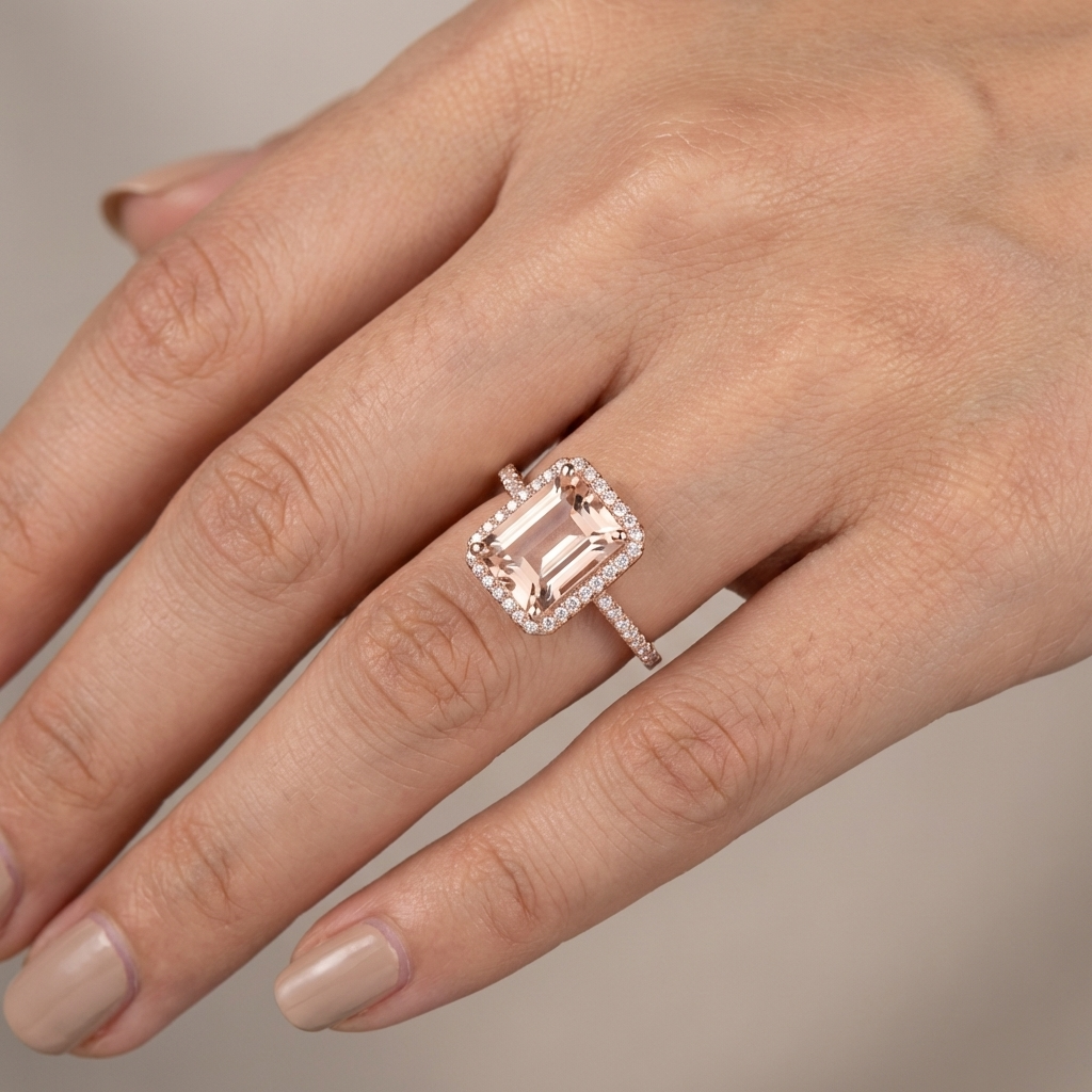 PEACH BLOSSOM RING