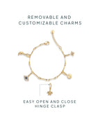 Cosmic Drip Charm Bracelet Set