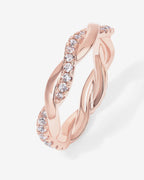 Braided Eternity Pinky Band