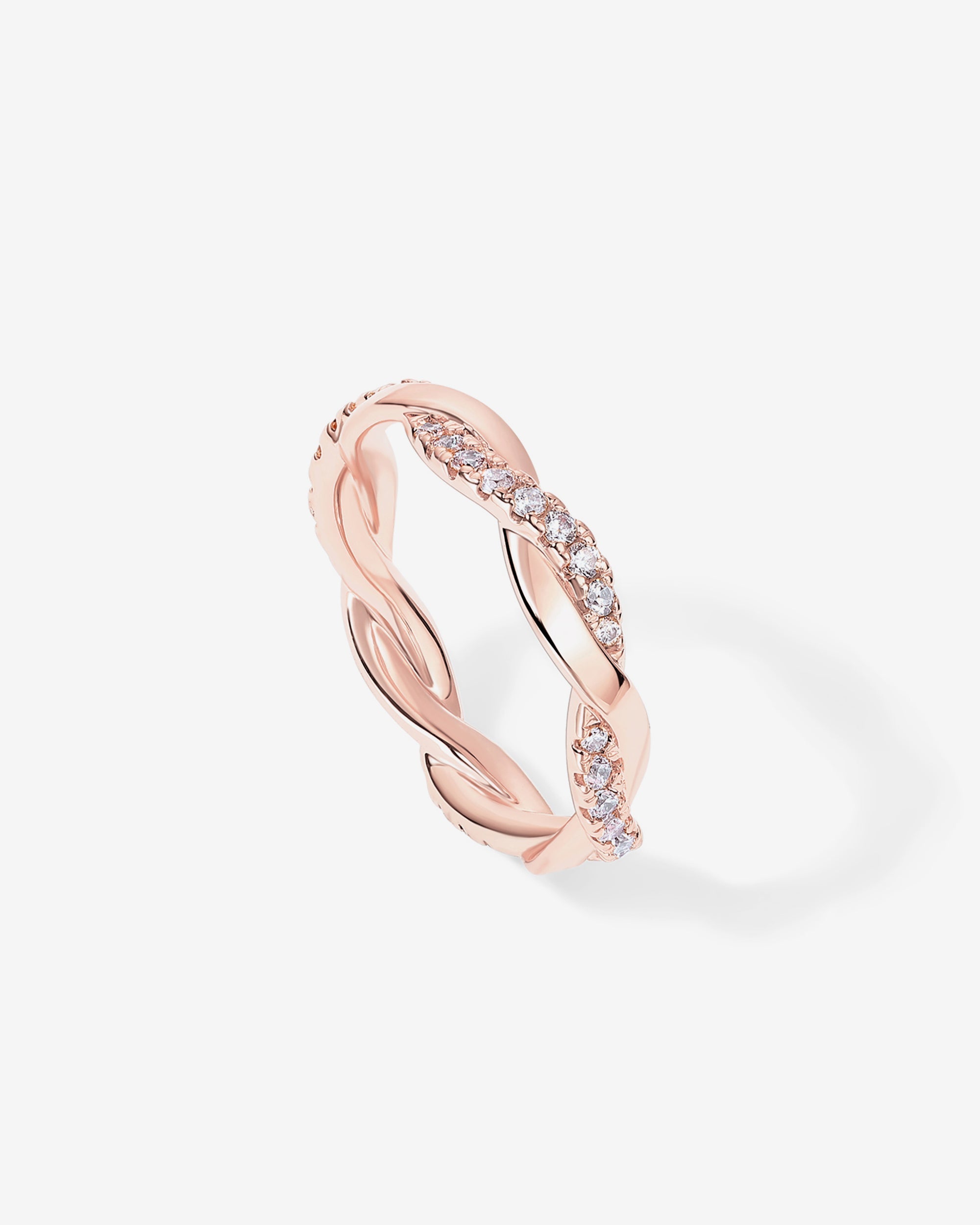Braided Eternity Pinky Band