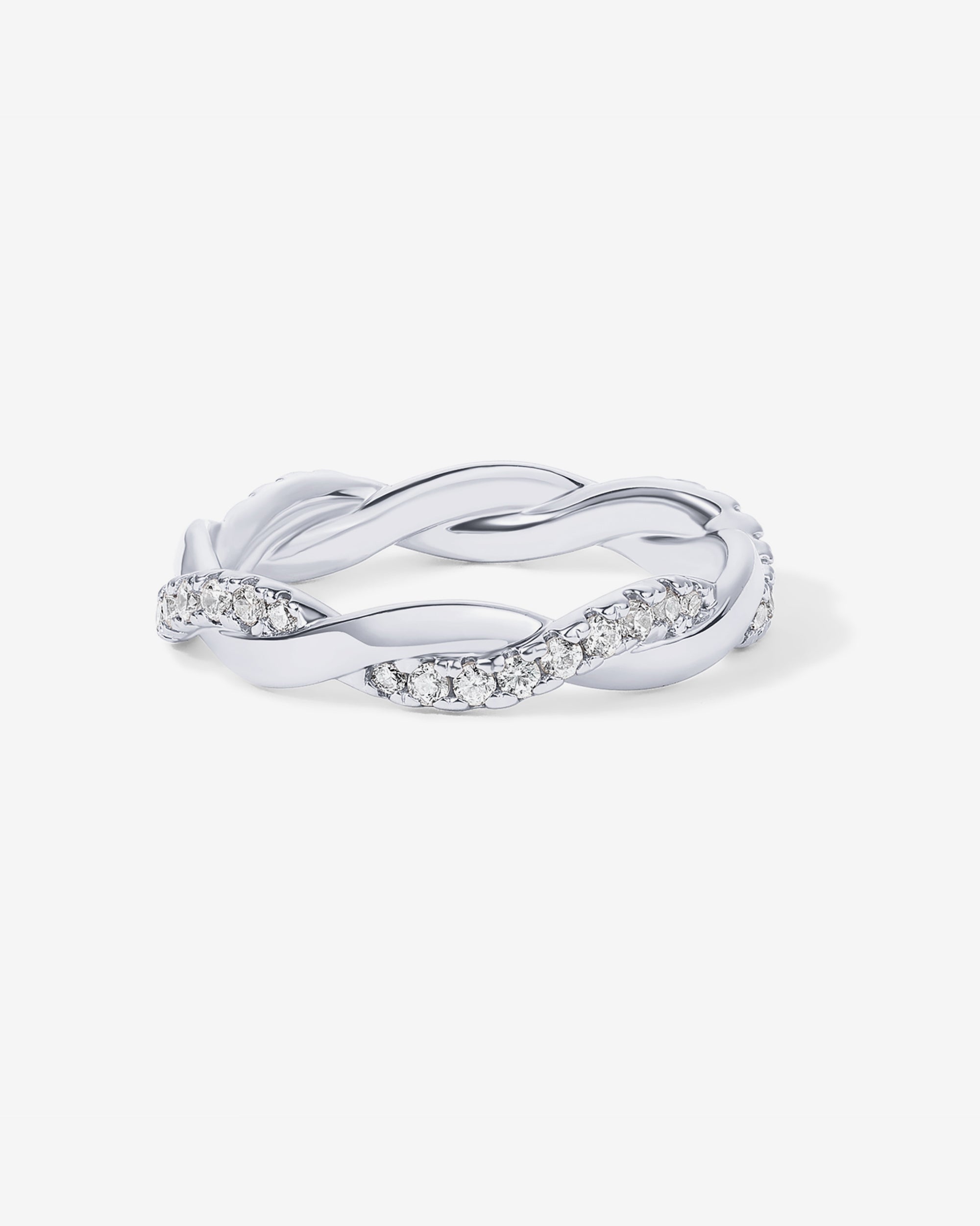 Braided Eternity Pinky Band