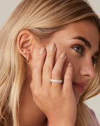 Oval Eternity Band