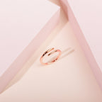 Open Twist Eternity Band