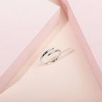 Open Twist Eternity Band