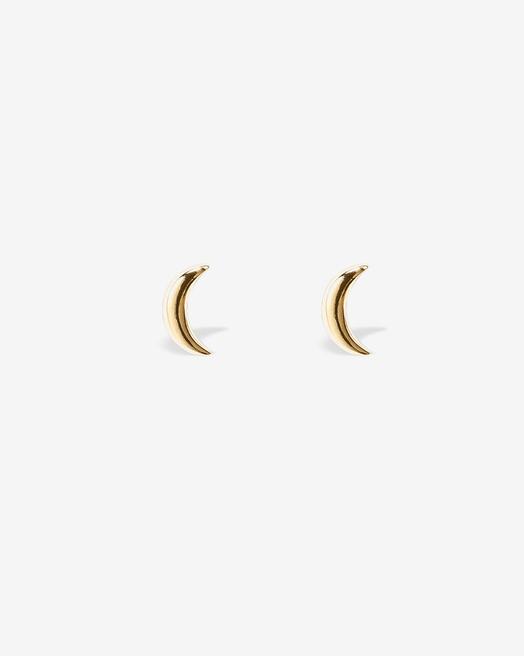 Tiny Moon Screw Back Studs