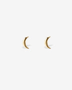 Tiny Moon Screw Back Studs