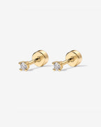 Cubic Zirconia Flat Back Stud Essentials