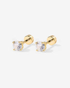 Cubic Zirconia Flat Back Stud Essentials