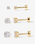 Cubic Zirconia Flat Back Stud Essentials
