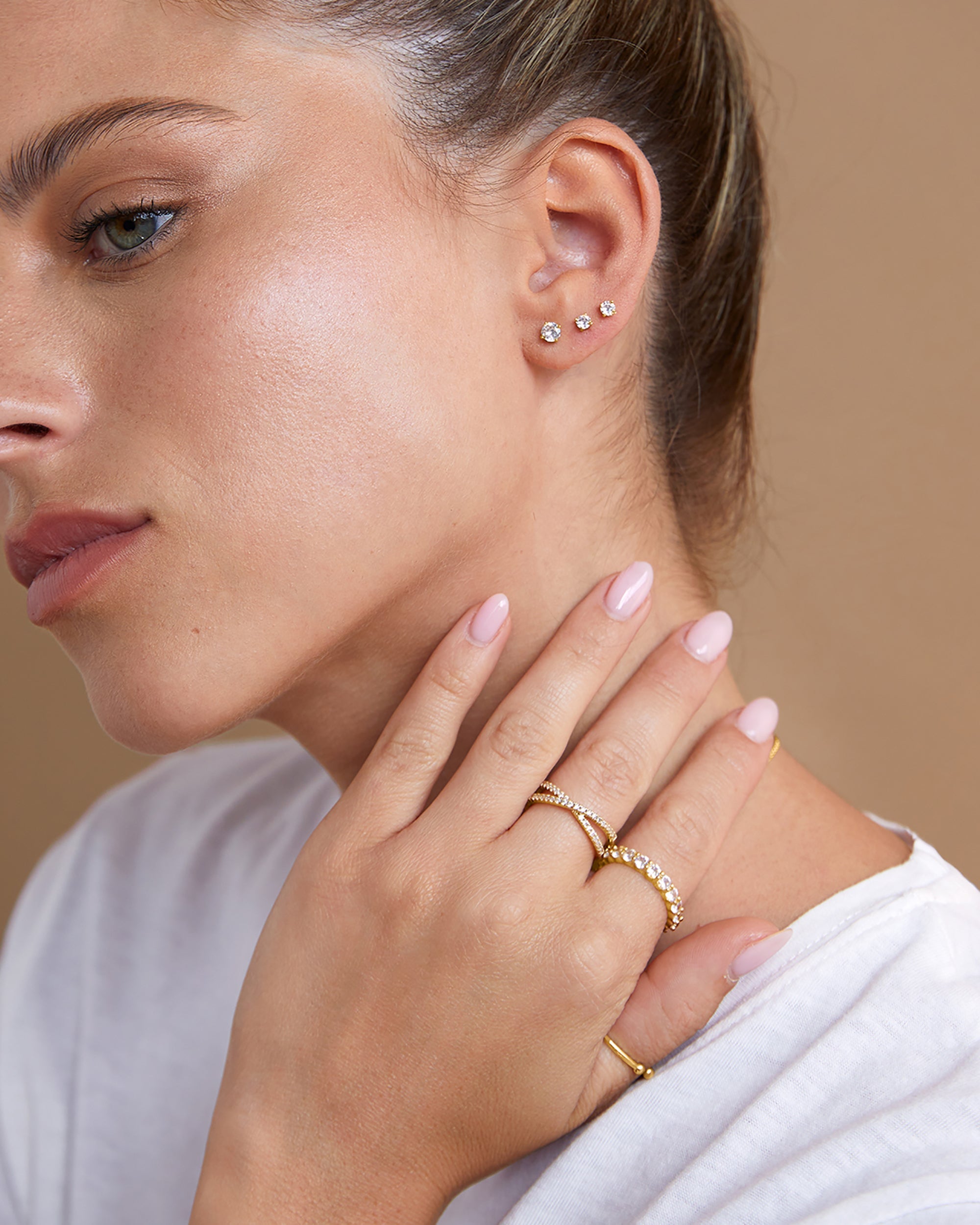 Cubic Zirconia Flat Back Stud Essentials