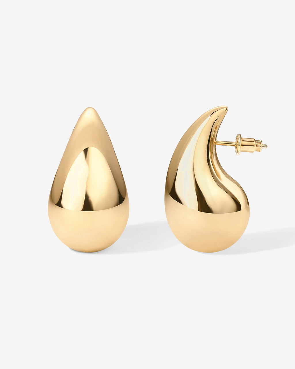 Teardrop Hoop Earrings