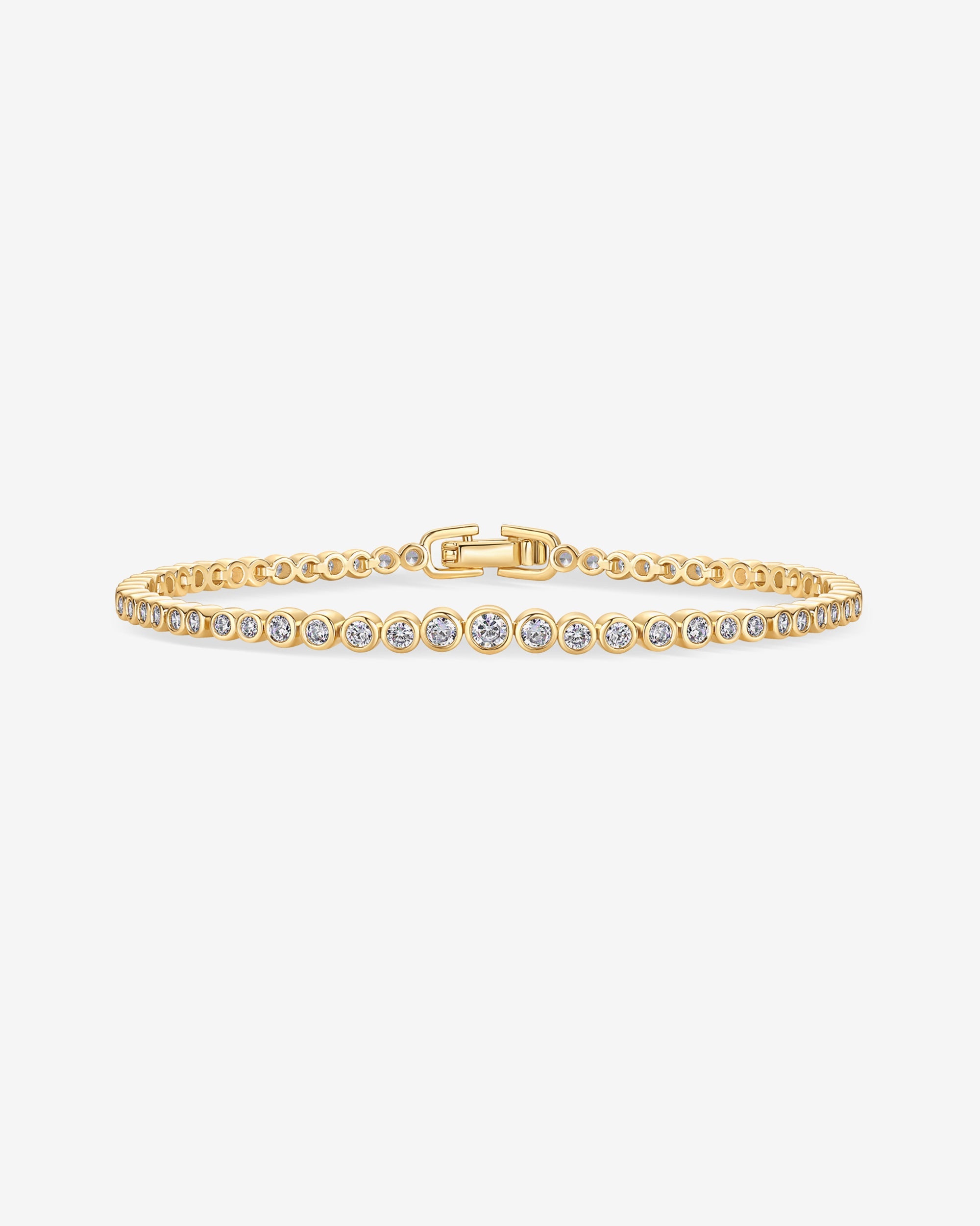 Round-Shaped Tennis Bracelet