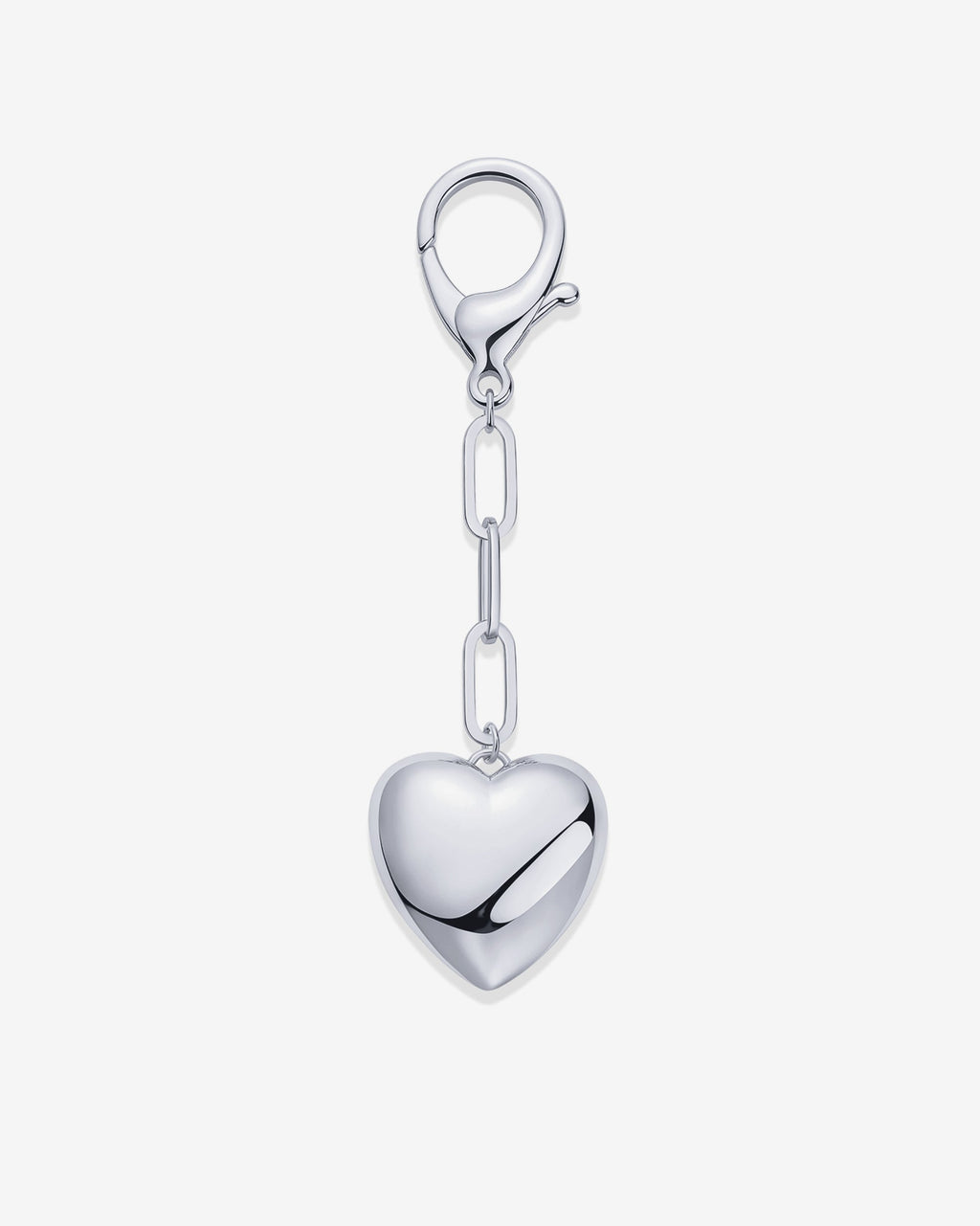 Puffy Heart Bag Charm