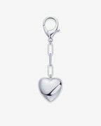 Puffy Heart Bag Charm
