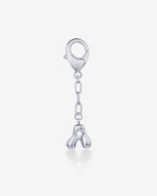 Bubble Letter Bag Charm