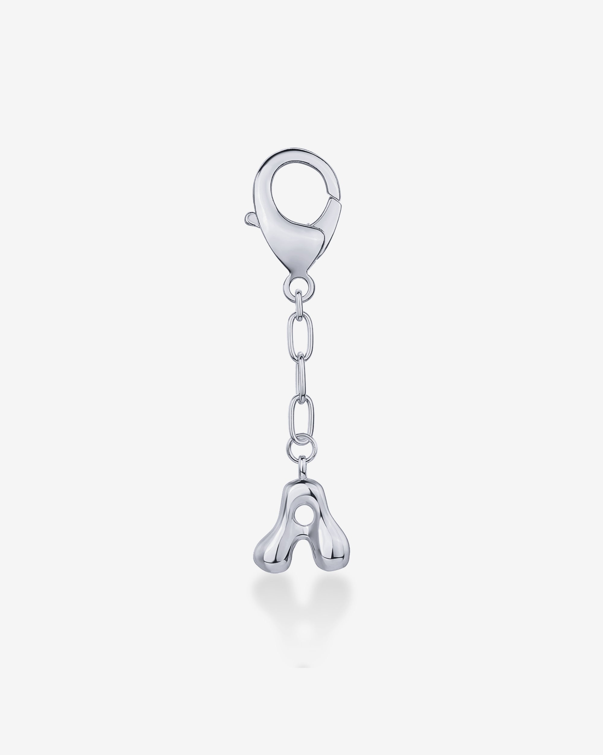 Bubble Letter Bag Charm