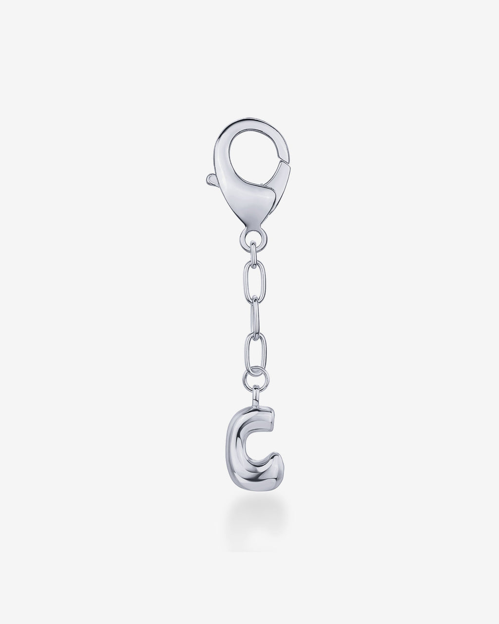 Bubble Letter Bag Charm