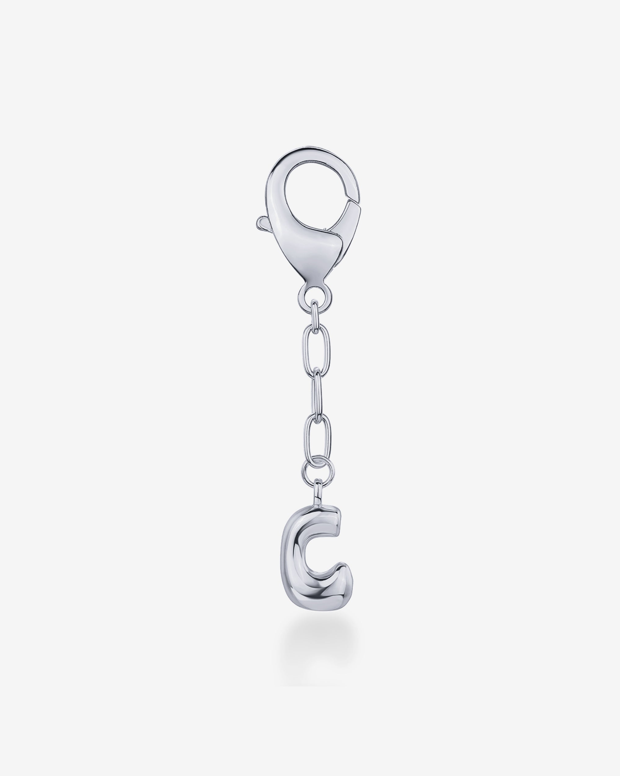 Bubble Letter Bag Charm