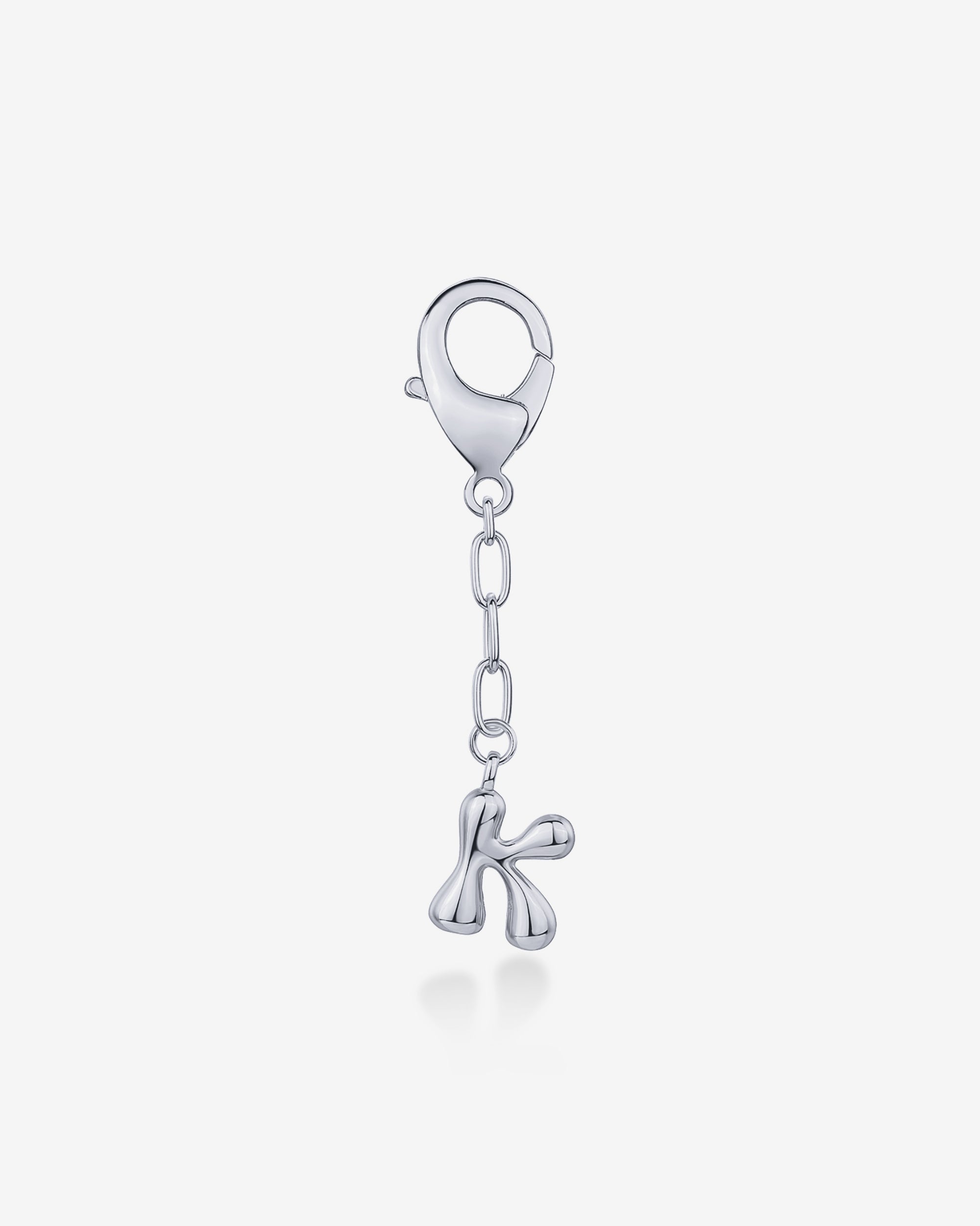Bubble Letter Bag Charm