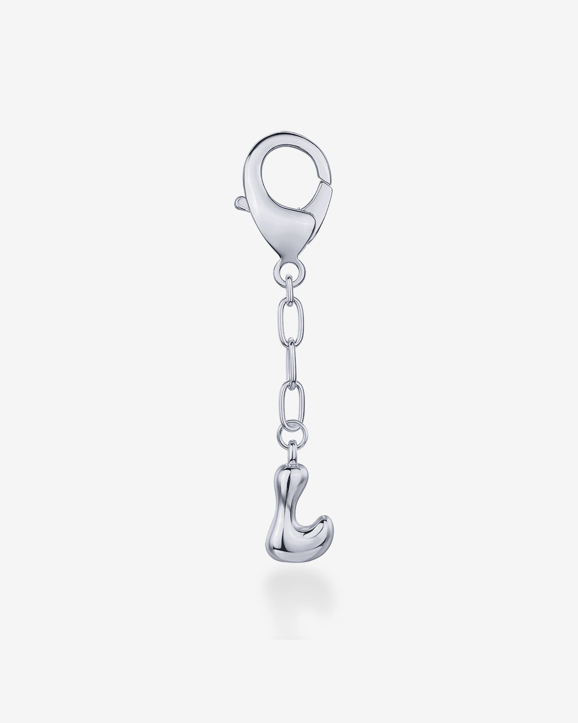 Bubble Letter Bag Charm