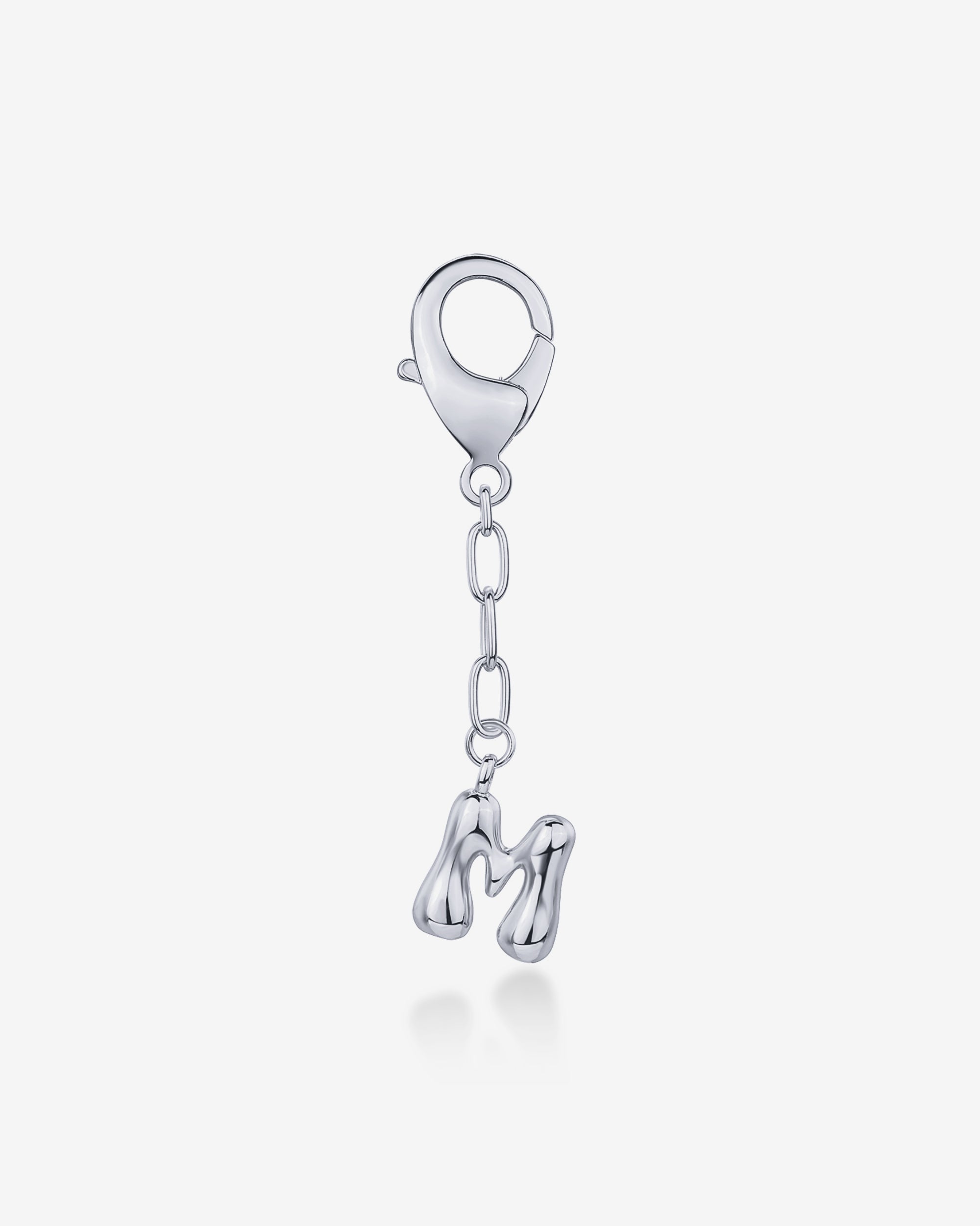 Bubble Letter Bag Charm