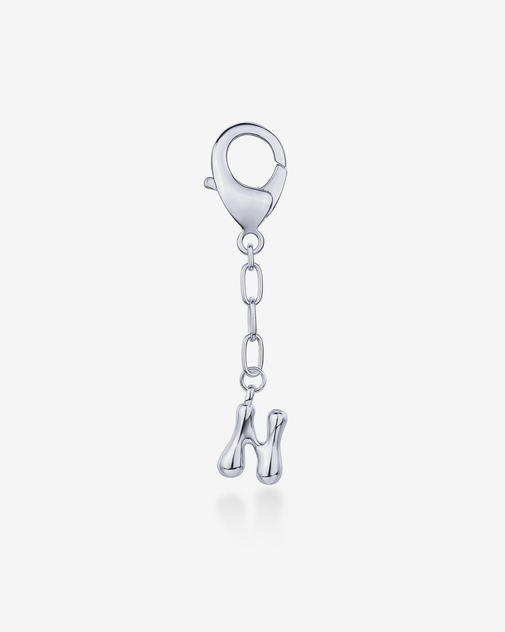 Bubble Letter Bag Charm