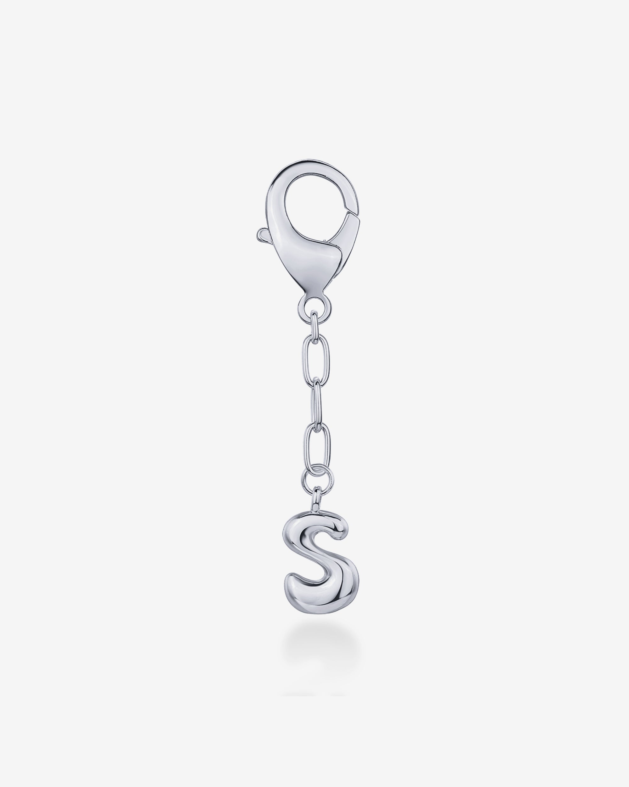 Bubble Letter Bag Charm