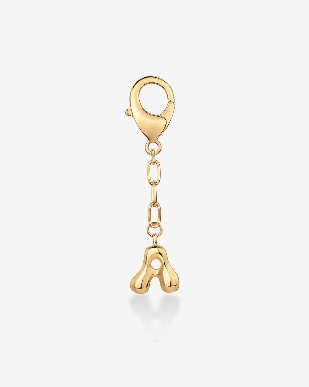 Bubble Letter Bag Charm