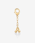 Bubble Letter Bag Charm