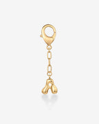 Bubble Letter Bag Charm