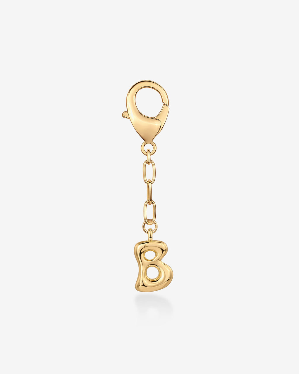 Bubble Letter Bag Charm