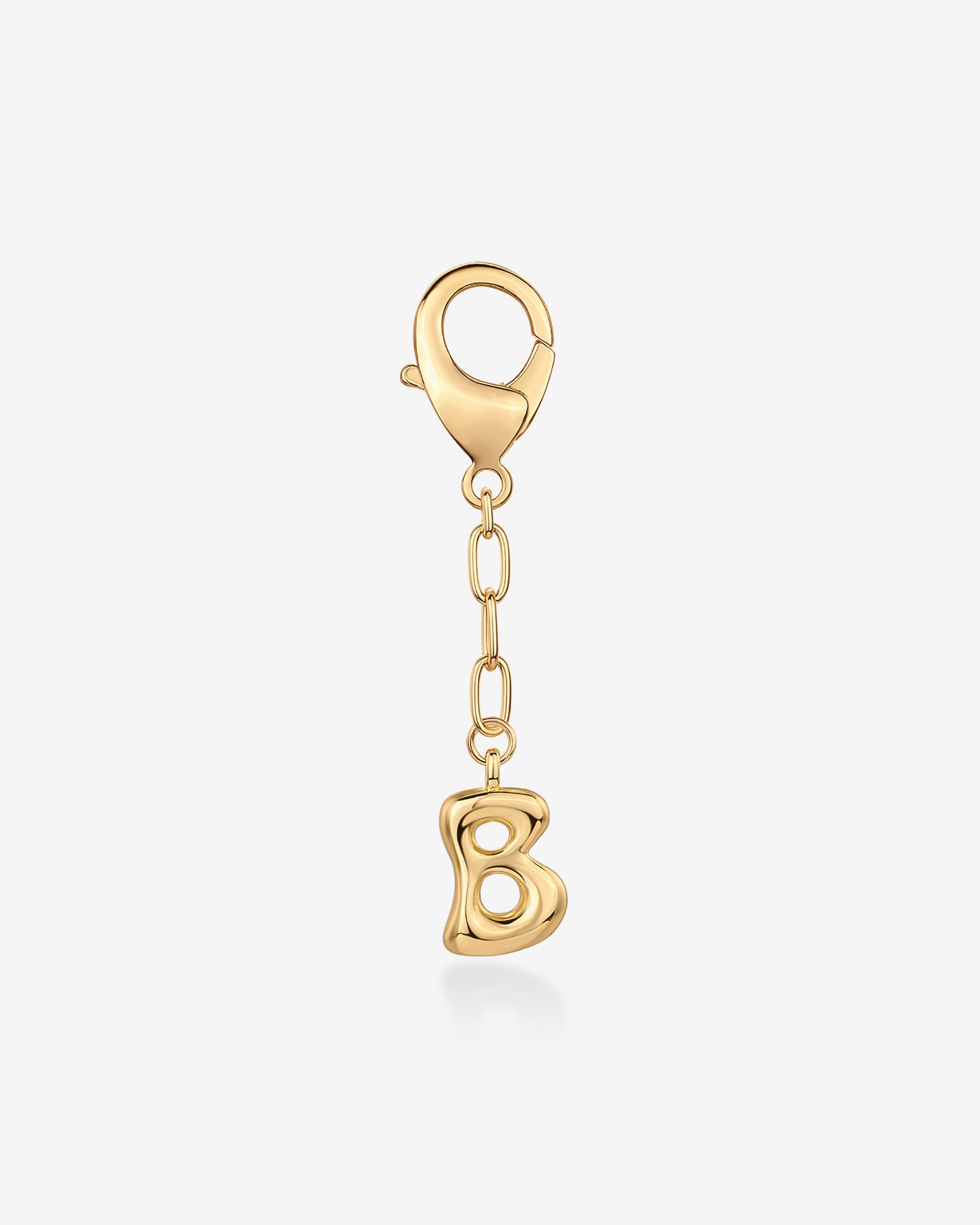 Bubble Letter Bag Charm