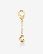 Bubble Letter Bag Charm