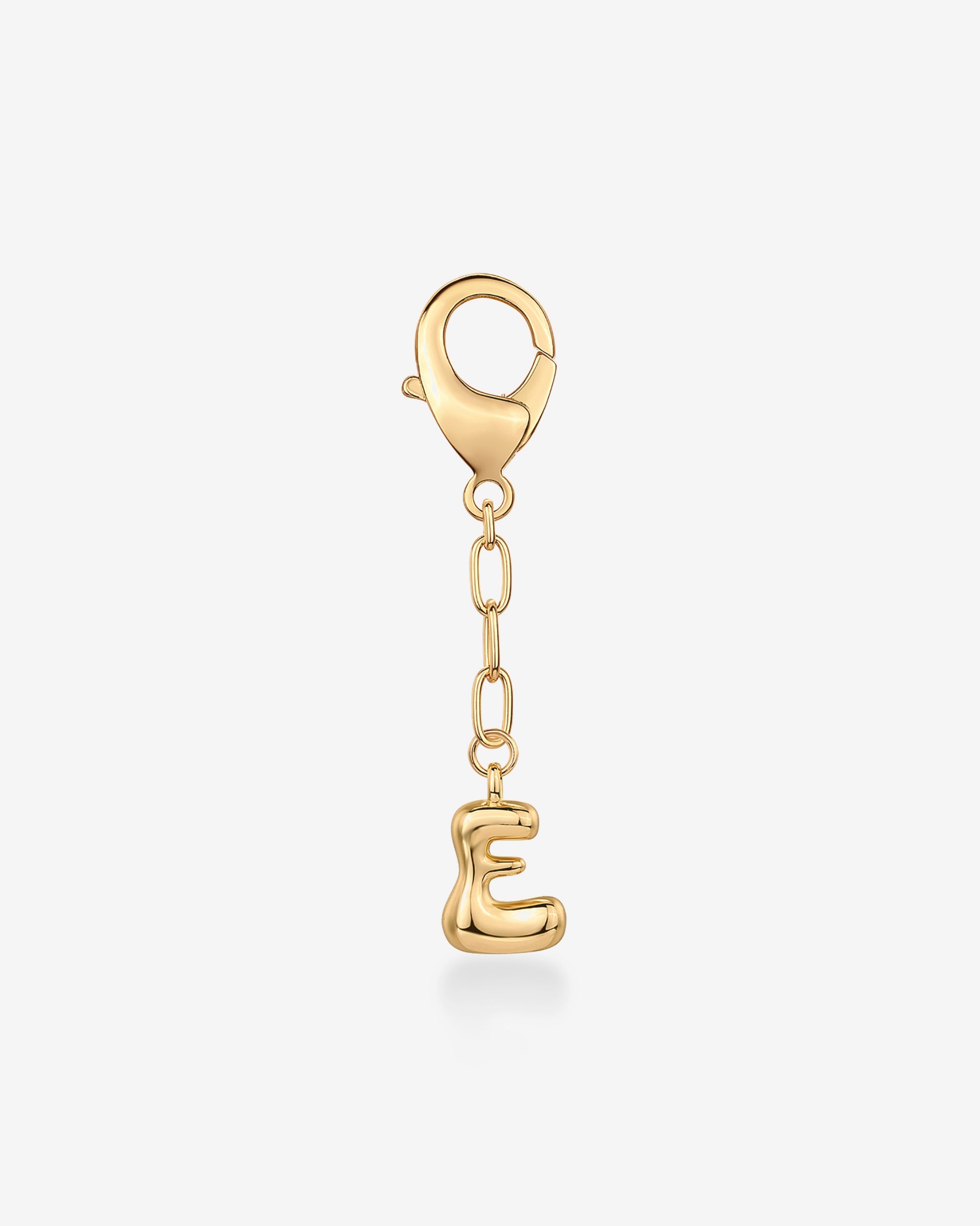 Bubble Letter Bag Charm