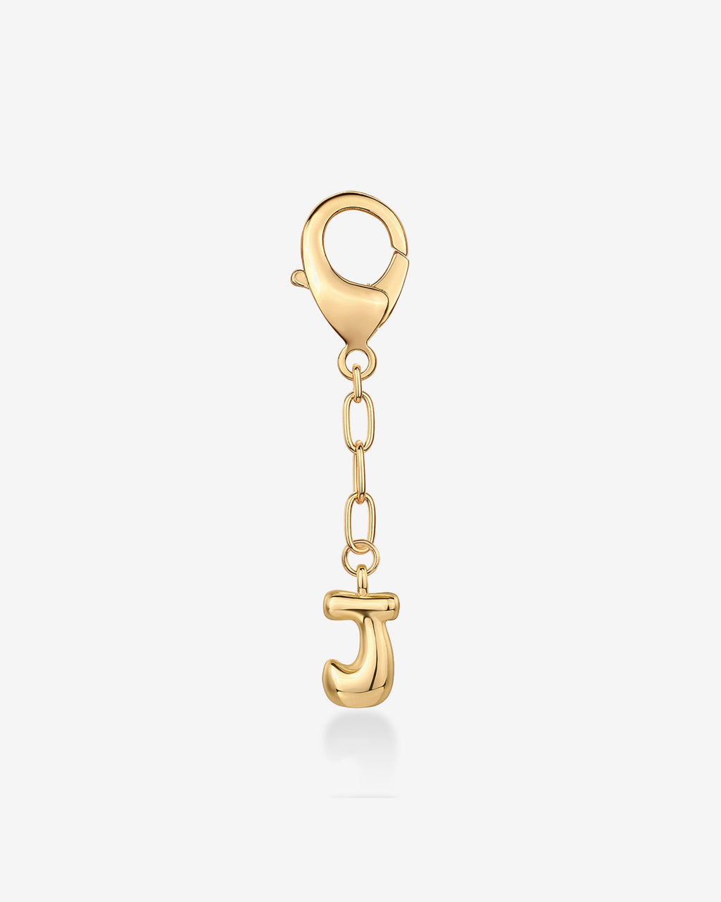 Bubble Letter Bag Charm