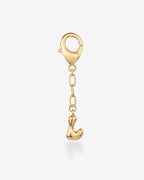 Bubble Letter Bag Charm